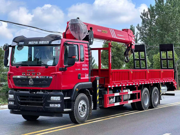 HOWO 6×4 Palfinger14T Telescopic Boom Crane