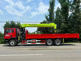 HOWO TX, 350 HP MAN Engine, New Zoomlion 14‑ton 5‑section boom