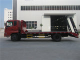 10 Ton Dongfeng Flatbed Truck For Excavator Transport