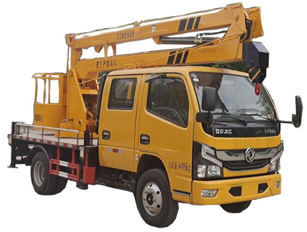 13-18 meters Dongfeng 4x2  folding arm high altitude working platform truck