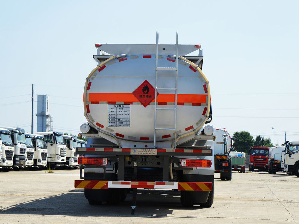 SINOTRUK HOWO TX7 350HP 8x4 Fuel Tanker Truck - Front Side View