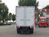 ISUZU ELF 100P box truck - rear view