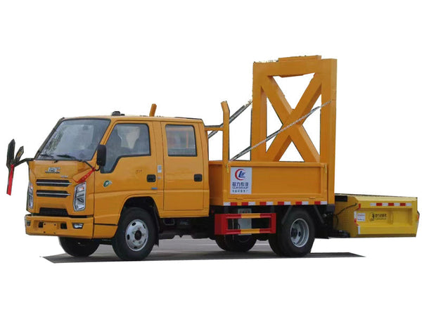 JiangLing 4x2 anti-collision buffer truck