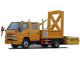 JiangLing 4x2 anti-collision buffer truck