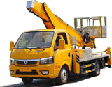 Dongfeng Tuyi 21 meters 4 x2 telescopic boom aerial operation vehicle