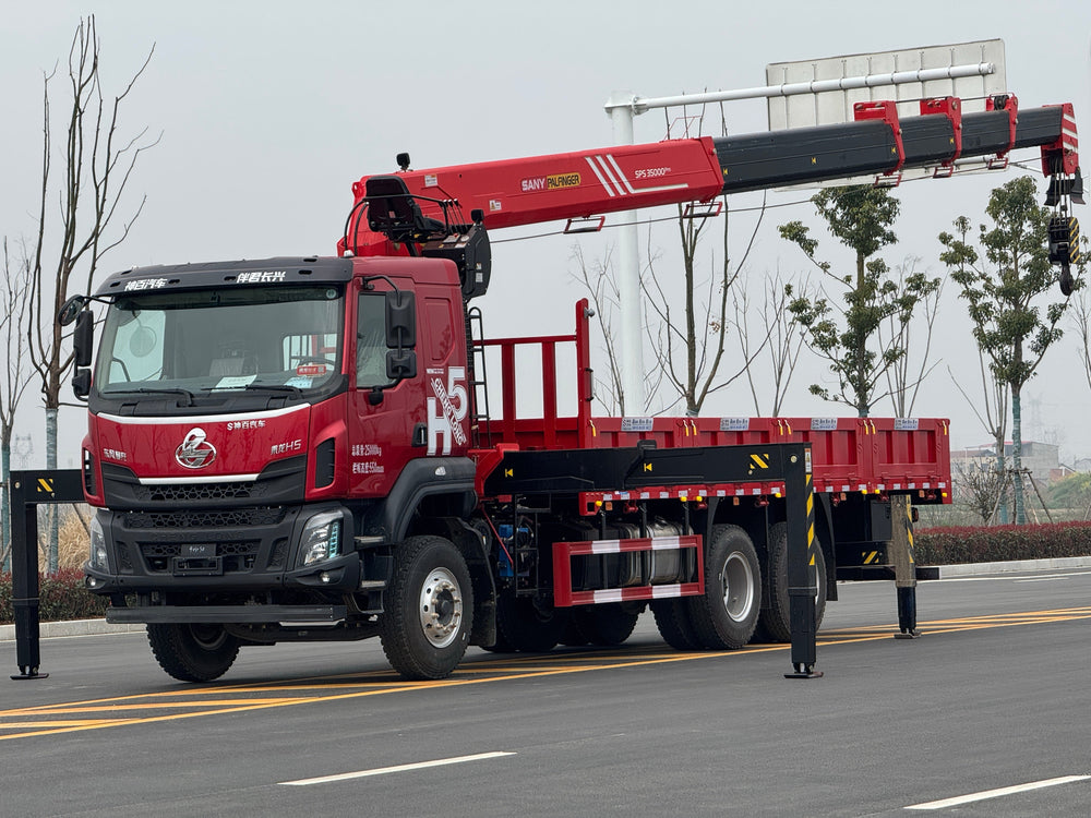 DongFeng 6×4 Palfinger Telescopic Boom Crane