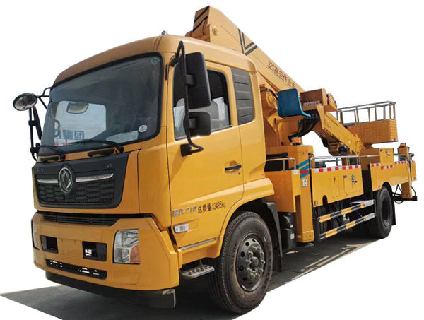 Dongfeng32 meters 4 x2 mobile hydraulic platform high altitude operation truck