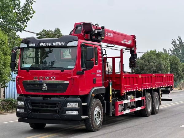 TX320 Rear Eight-Wheel, 12-Speed Transmission - Changxing 14-Ton 6-Section Boom, Weichai 320 Horsepower