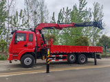 DongFeng Truck-mounted Grapple Crane with Tipper