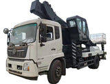 45 meters Dongfeng 4 x2 telescopic boom aerial operation vehicle