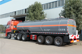 Model CLW9401GFW Tank Semi-Trailer for Corrosive Goods Transportation