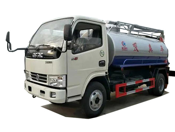 5 cubic meters -10 cubic meters 4x2 sewage suction truck vacuum truck