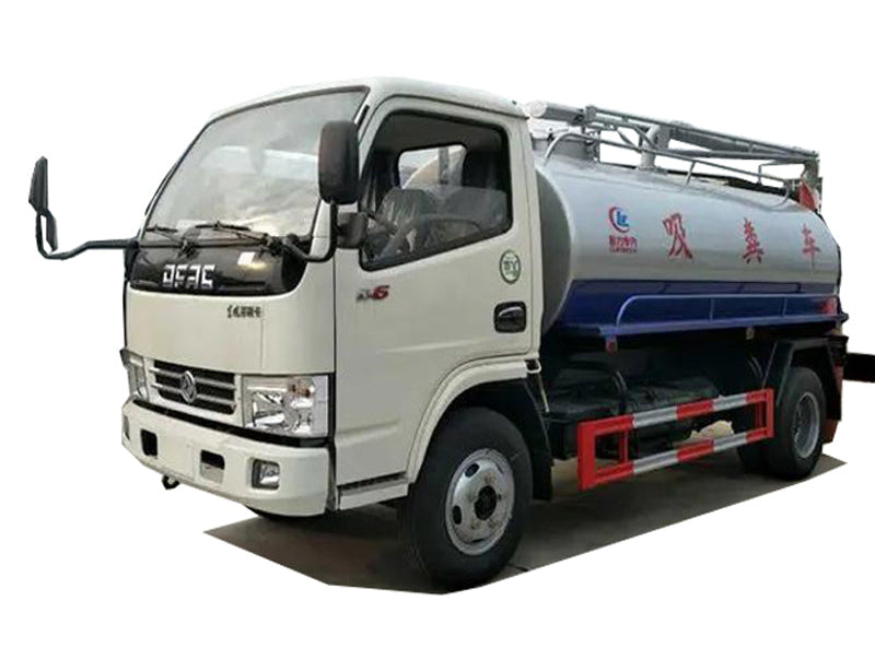 5 cubic meters -10 cubic meters 4x2 sewage suction truck vacuum truck
