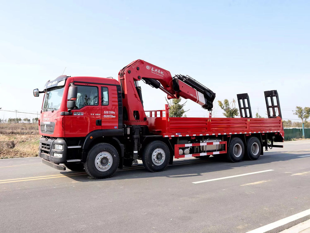 HOWO 8×4 25T Knuckle Boom Crane