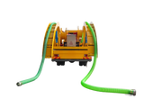 Large flow remote water supply and drainage rescue vehicle