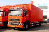 شاحنة بضائع آلية صندوقية أوتوماتيكية SINOTRUK HOWO TX بقوة 250 حصان 4x2 بطول 9.6 متر طراز AMT