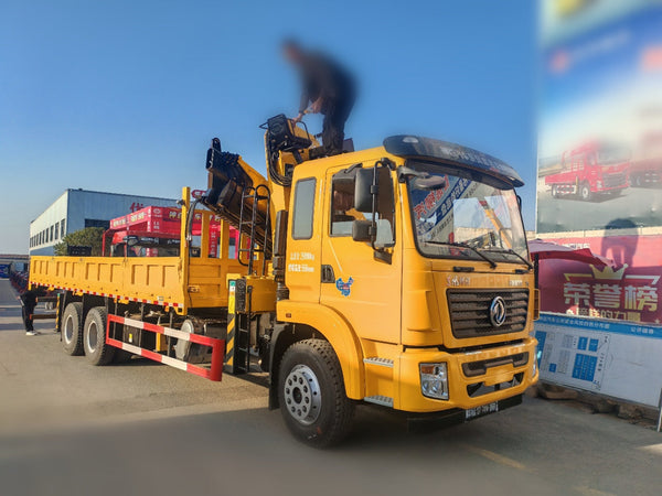 DongFeng V6 6×4 14T Knuckle Boom Crane