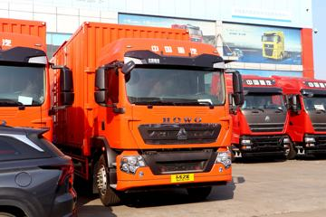 شاحنة بضائع آلية صندوقية أوتوماتيكية SINOTRUK HOWO TX بقوة 250 حصان 4x2 بطول 9.6 متر طراز AMT
