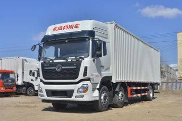 Dongfeng Commercial Vehicle Tianlong VL Heavy Truck, 292 HP, 6X2, 9.6-meter Box Cargo Truck